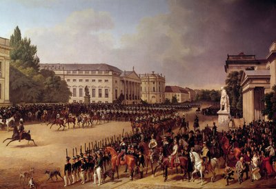 Parata militare in Piazza dell