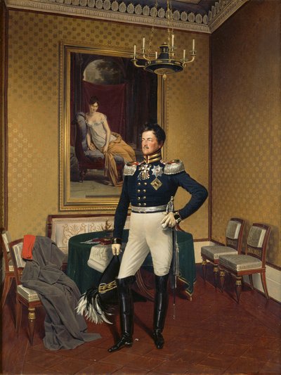 Il principe Augusto di Prussia da Franz Krüger