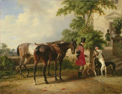 Il cavaliere, 1836 da Franz Krüger