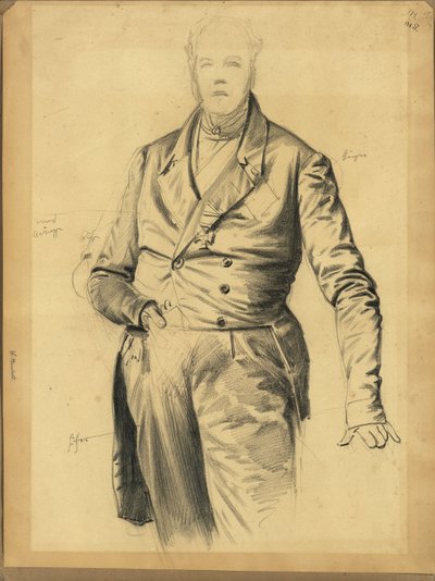 Wilhelm von Humboldt o il ministro von Rother da Franz Krüger