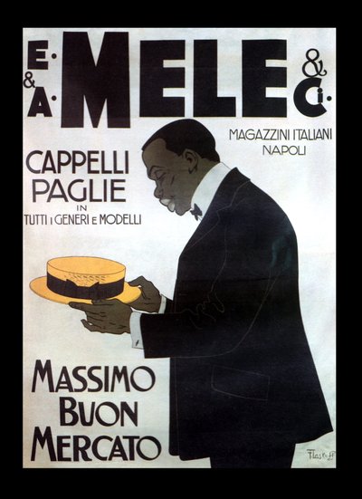 Un cappello di paglia per un gentiluomo africano da Franz Laskoff