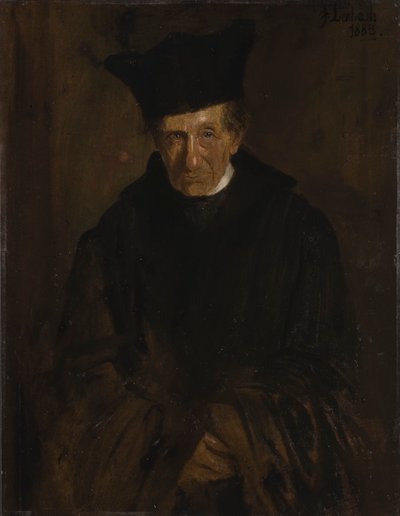Ritratto di Ignaz von Döllinger da Franz von Lenbach