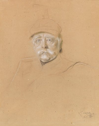 Ritratto di Otto von Bismarck 1815-1898, 1894 da Franz von Lenbach