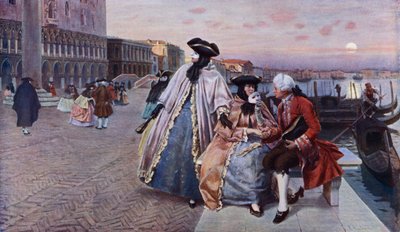 Dopo il ballo, Venezia da Franz Leo Ruben