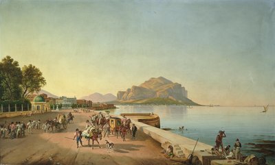 Una passeggiata a Palermo da Franz Ludwig Catel