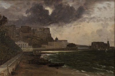 Dal porto di Napoli. Tempesta in arrivo da Franz Ludwig Catel