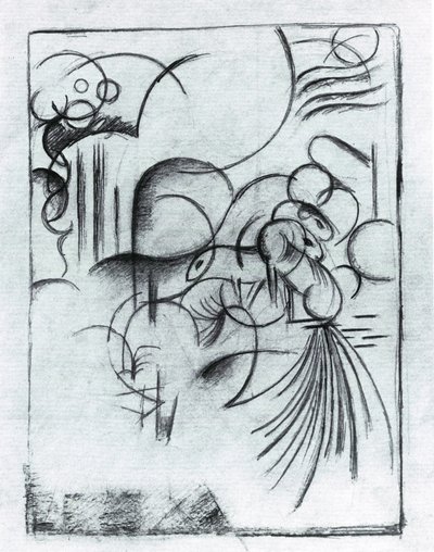Composizione astratta da Franz Marc