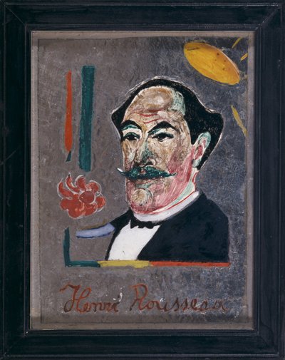 Ritratto di Henri Rousseau da Franz Marc