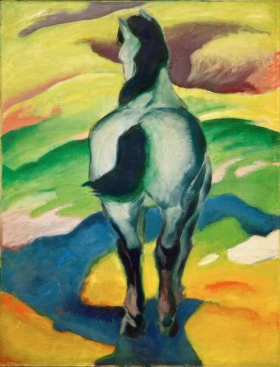 Cavallo blu II da Franz Marc