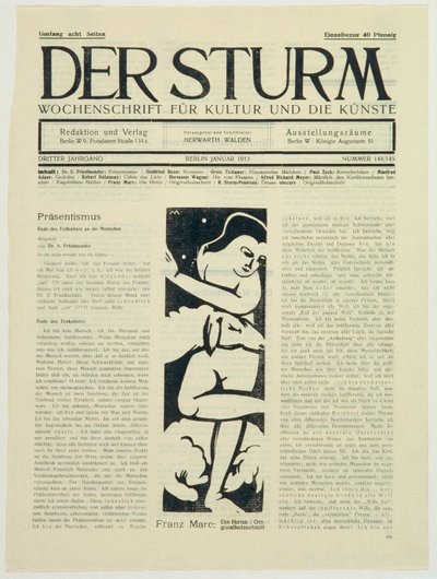 La pastorella da Franz Marc
