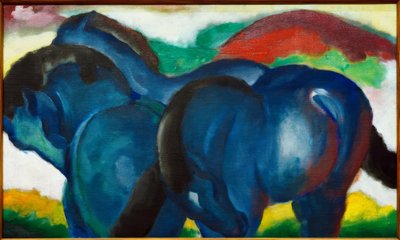 I piccoli cavalli blu da Franz Marc