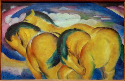 I piccoli cavalli gialli da Franz Marc