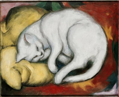Il gatto bianco da Franz Marc