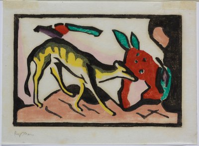 Creatura fantastica da Franz Marc