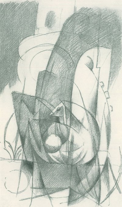 Franz Marc - Schizzo dal campo - Foglio 15 da Franz Marc