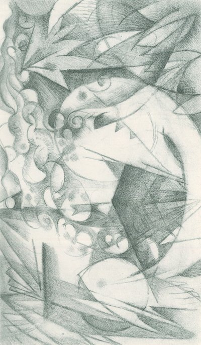Franz Marc - Schizzo dal campo - Foglio 18 da Franz Marc