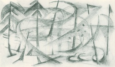 Franz Marc - Schizzo dal campo - Foglio 35 da Franz Marc