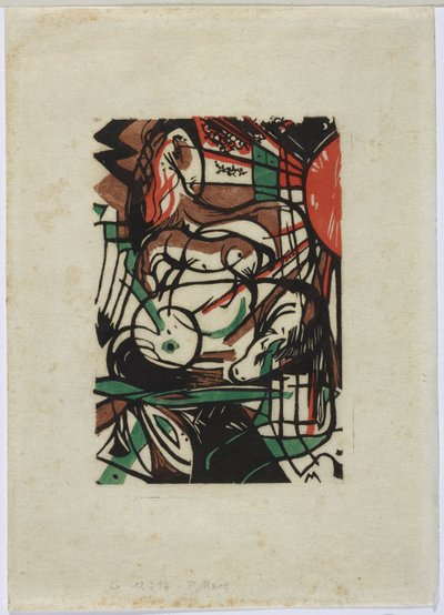 Nascita dei cavalli da Franz Marc