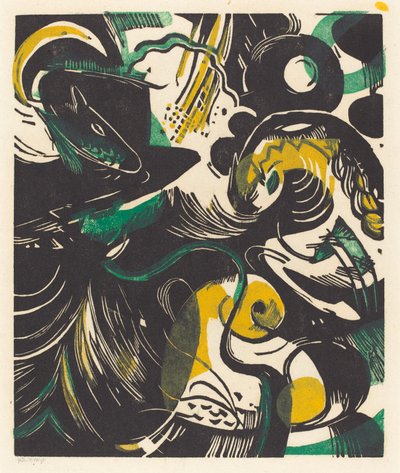 Genesi II da Franz Marc