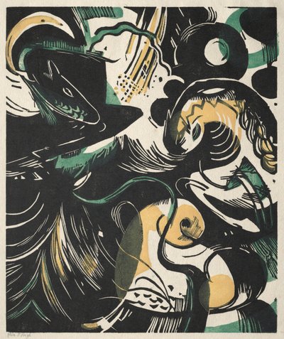 Genesi II da Franz Marc
