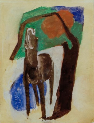 Cavallo lamentoso da Franz Marc