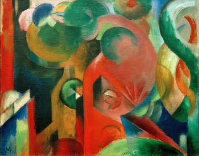 Piccola composizione III da Franz Marc
