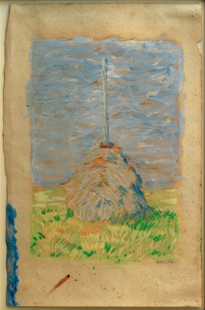 Piccolo canneto vicino a Brunnenbach da Franz Marc