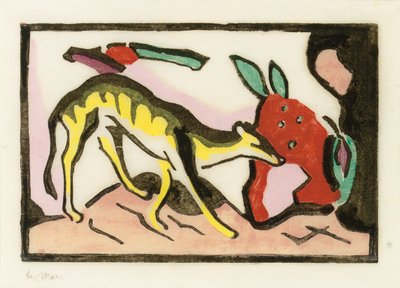 Animale mitico da Franz Marc