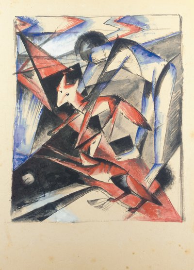 Noè e la volpe, 1913 da Franz Marc