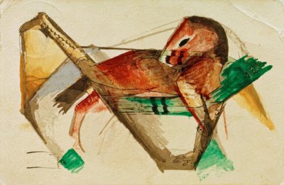 Cavallino in rosa freddo da Franz Marc