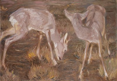 Cervi al crepuscolo da Franz Marc