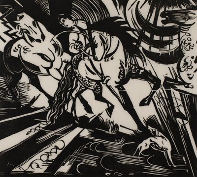 Scuola di equitazione da Franz Marc