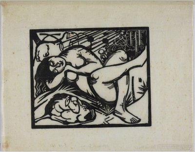 Pastorella dormiente da Franz Marc