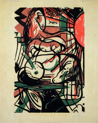 La nascita del cavallo da Franz Marc
