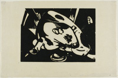 Il toro da Franz Marc