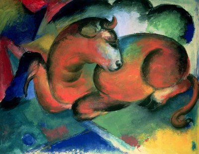 Il toro rosso da Franz Marc