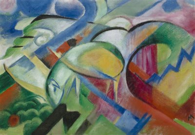 La pecora da Franz Marc