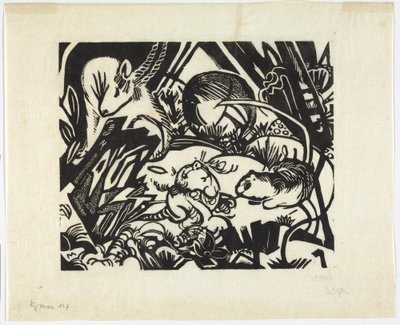 Leggenda degli animali da Franz Marc