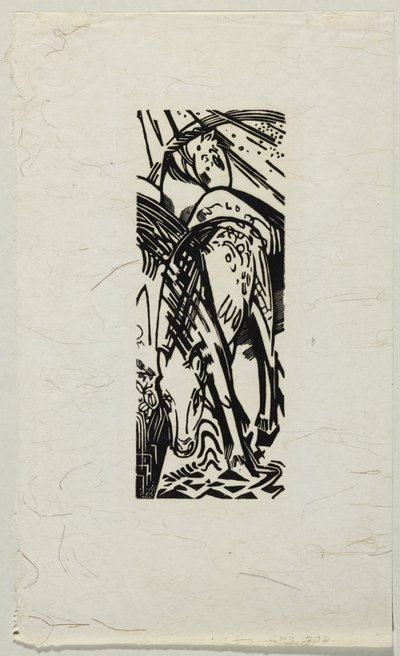Cavallo che beve da Franz Marc