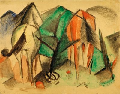 Due cavalli da Franz Marc