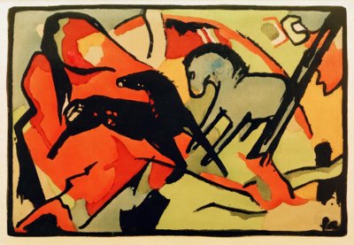 Due cavalli da Franz Marc