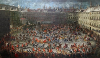 Sleighride della Corte Imperiale da Franz Michael Augustin von Purgau