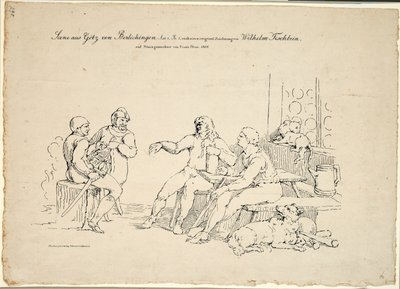 Atto 1, Scena 1 da Götz von Berlichingen da Franz Pforr