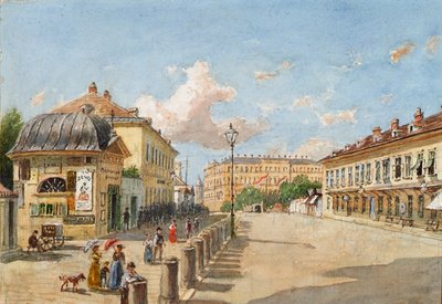 La linea Mariahilfer a Vienna da Franz Reinhold