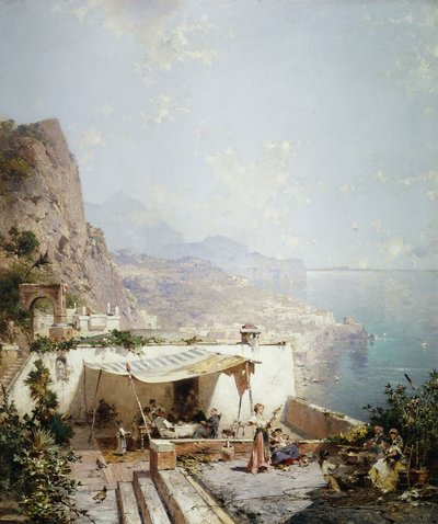 Amalfi - Golfo di Salerno da Franz Richard Unterberger