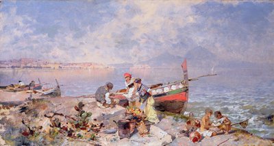 Baia di Napoli da Franz Richard Unterberger