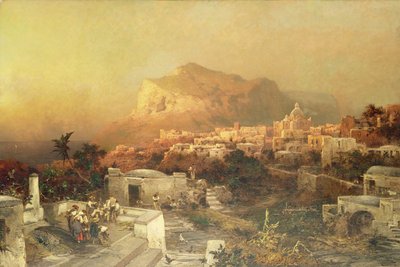 Capri, c.1870-79 da Franz Richard Unterberger