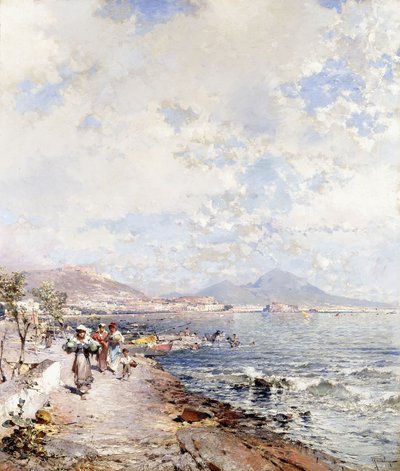 Posillipo, Napoli da Franz Richard Unterberger