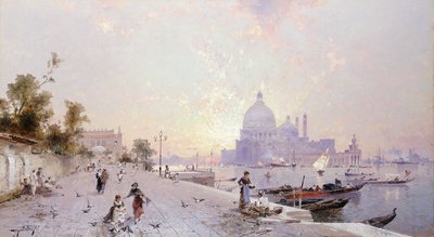 Santa Maria della Salute, Venezia da Franz Richard Unterberger