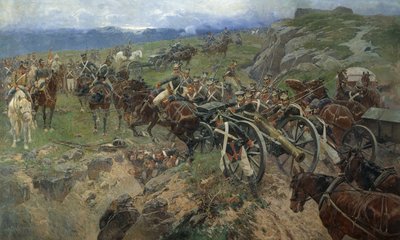 Il ponte vivente da Franz Roubaud